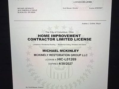 Home Improvement Contractor Limited License